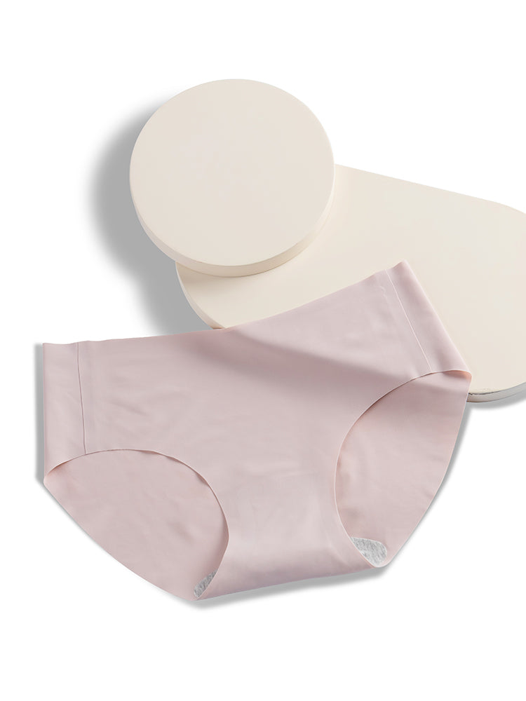 Style 1862 Invisible Seamless Panties Whole Carton ( 230 Pcs of Each Color Pink/Grey/Black, 690Pcs in Total)