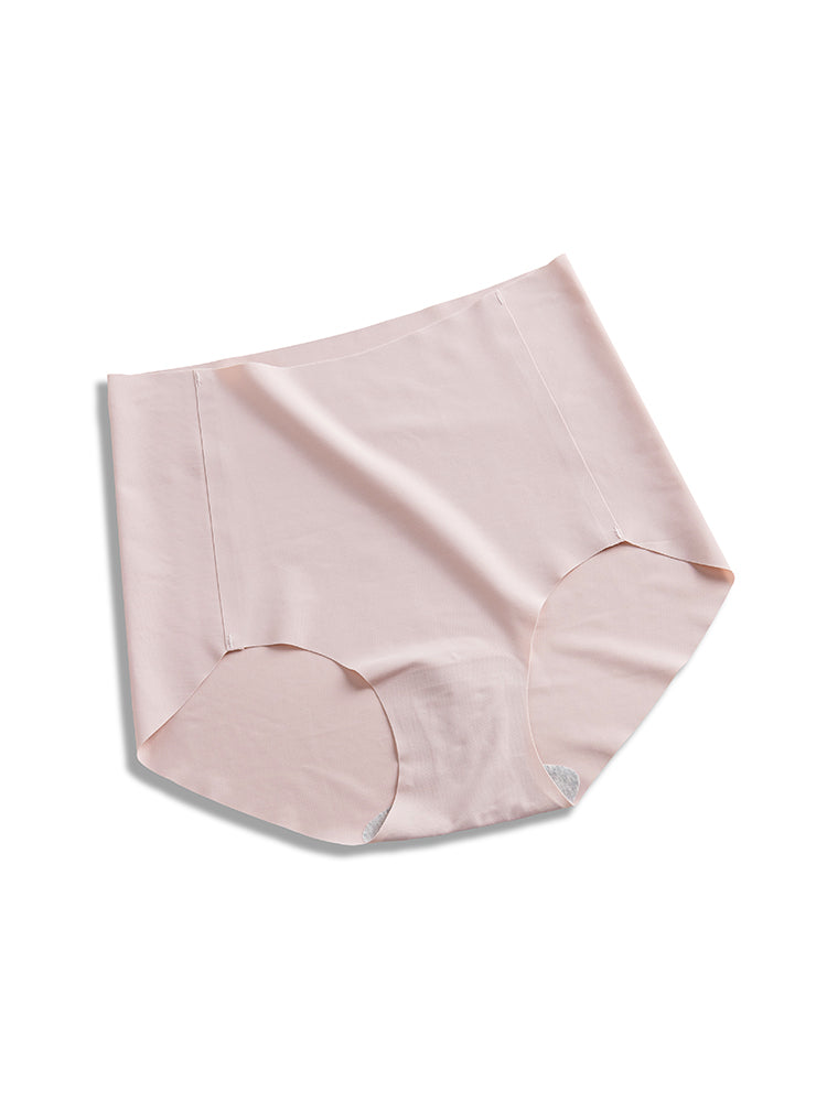 Style 1865 High Waist Invisible Panties Whole Carton (M Size, 230 Pcs of Each Color Pink/Grey/Black, 690Pcs in Total)