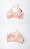 V-NECK LACE TRIM BRA 9042