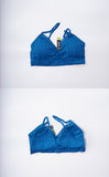 V-NECK SWEET HEART LACE SCOOPNECK BRA 9045